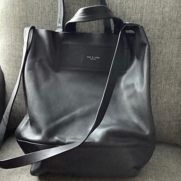 rag & bone Handbags - Rag & Bone Walker Convertible Tote Black Bag